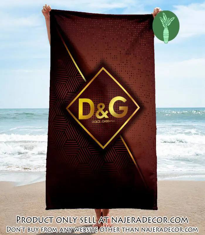 Dolce & gabbana beach towel luxury brand hot trending summer  bt00523 njr3013675